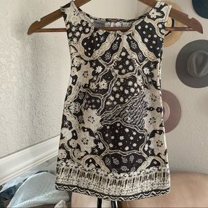 Free People Open Back Tank Top